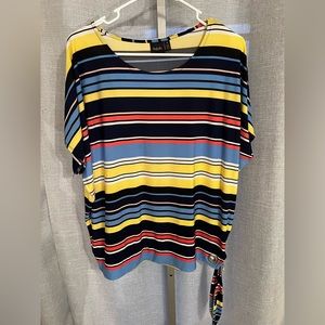 Rafaella multi color top size medium